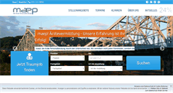 Desktop Screenshot of maep.de